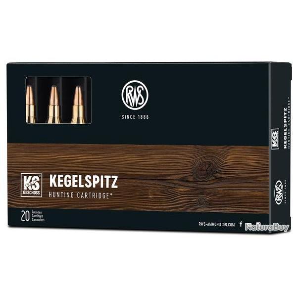 Cartouches RWS KS calibre 270 win 150grs 9,7g