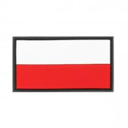 &Eacute;cusson drapeau Pologne en caoutchouc 3D JTG