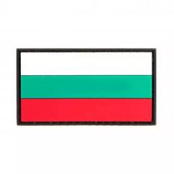&Eacute;cusson drapeau Bulgarie en caoutchouc 3D JTG