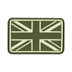 &Eacute;cusson drapeau Britanique en caoutchouc 3D JTG Forest