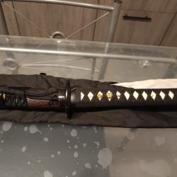 Katana de coupe forg&eacute; mains achet&eacute; chez terressence