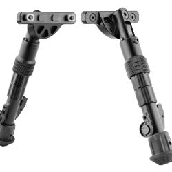 Bipied UTG M-LOK r&eacute;glable aluminium compact 14,5 &agrave; 20,5 cm