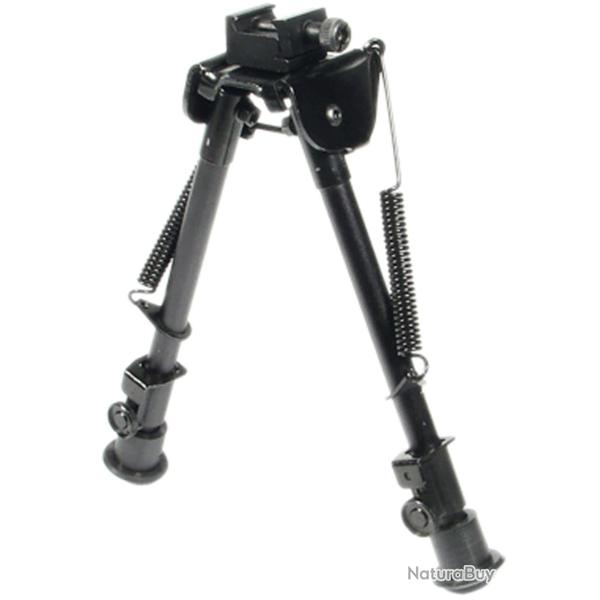 Bipied UTG m�tal Picatinny et grenadi�re r�glable 21 � 32 cm