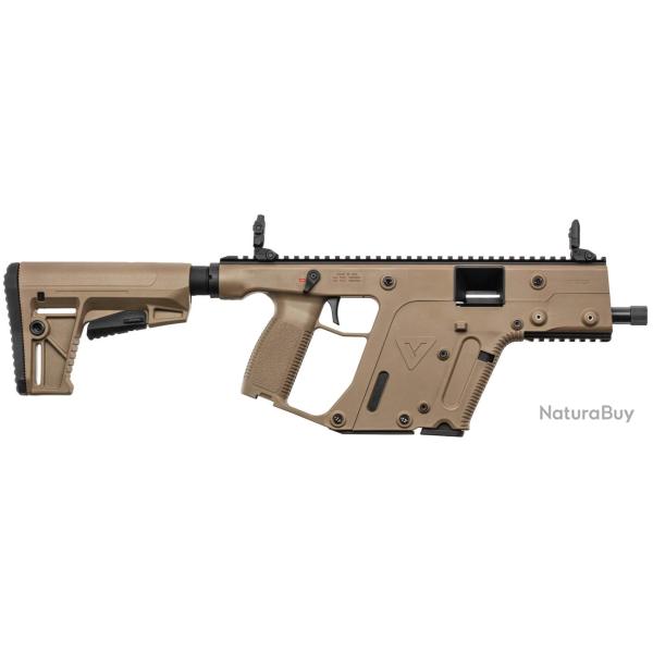 Carabine KRISS Vector SBR Gen2 5.5" cal. 9x19 / .45 ACP - Noir / FDE - 9x19 FDE