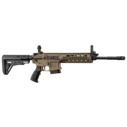 Carabine TISAS ZPT 556 AR15 &agrave; piston 14.5'' cal. 5.56/.223 Rem Filet&eacute;e - FDE