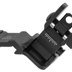Cran de mire UTG flip-up inclin&eacute; 45&deg; Picatinny r&eacute;glable