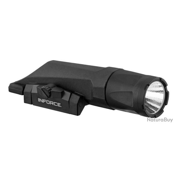 Lampe tactique INFORCE WMLx Gen 3 White / IR 900 Lumens Rail 21mm - Noir / FDE - Noir