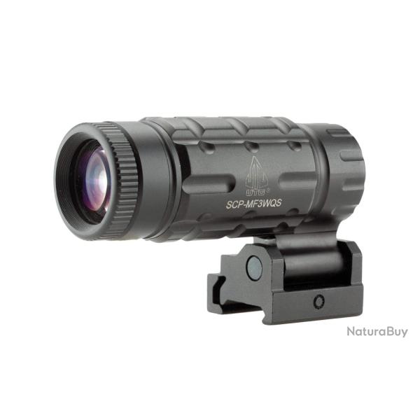 Magnifier UTG Swatforce x3 basculant Flip-to-Side Picatinny