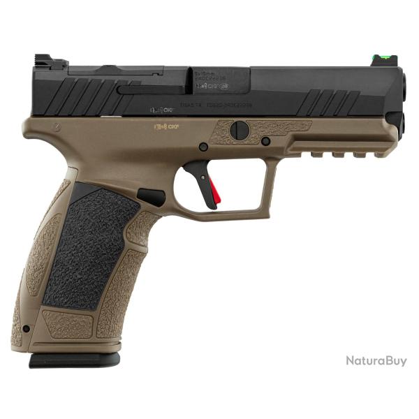 Pistolet TISAS PX-9 Duty Gen 3 cal. 9x19 mm Optic Ready bicolore Noir / FDE