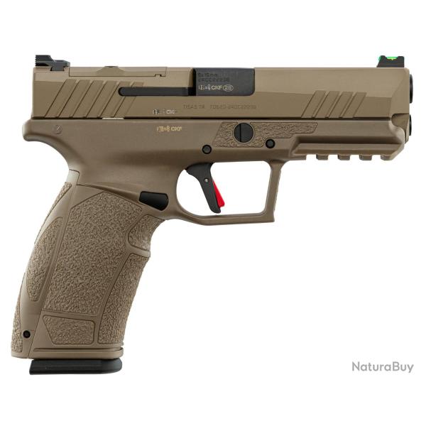 Pistolet TISAS PX-9 Duty Gen 3 Optic Ready calibre 9x19 mm Noir / FDE - FDE