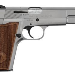 Pistolet TISAS ZIG 14 Stainless calibre 9x19 mm type GP35 acier inox