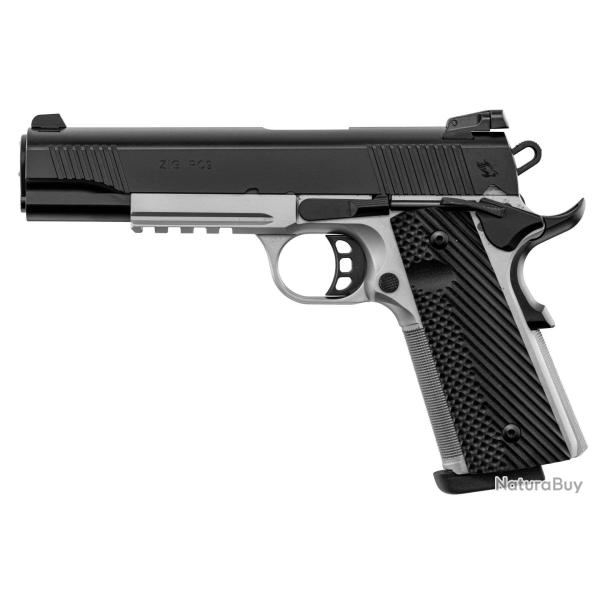 Pistolet TISAS ZIG PC 1911 Bicolore 5" .45 ACP - 45ACP Hausse fixe