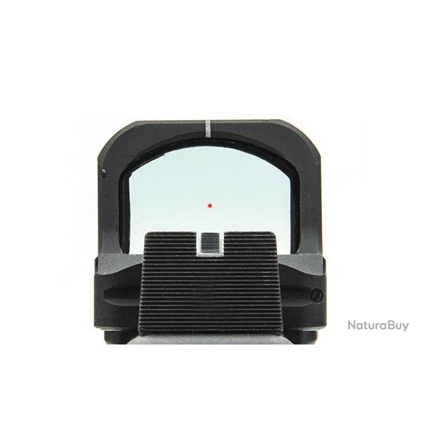 Point rouge UTG OP3 Micro 4 MOA rouge ou vert rail Picatinny - Rouge