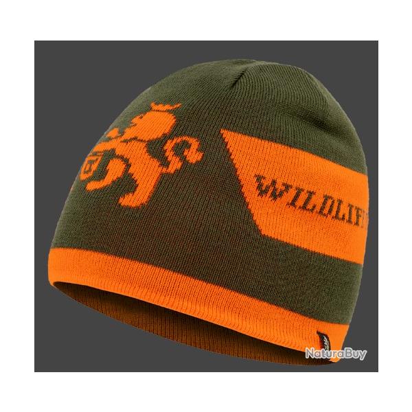Bonnet Trabaldo igloo hv orange vert reversible