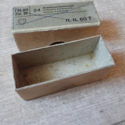 Boite munitions vide pour 7,65 suisse pour P06