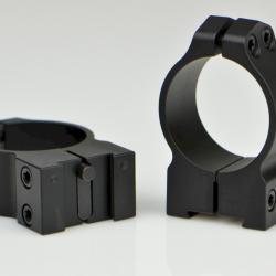 Colliers de montage warne pour tikka 30mm medium