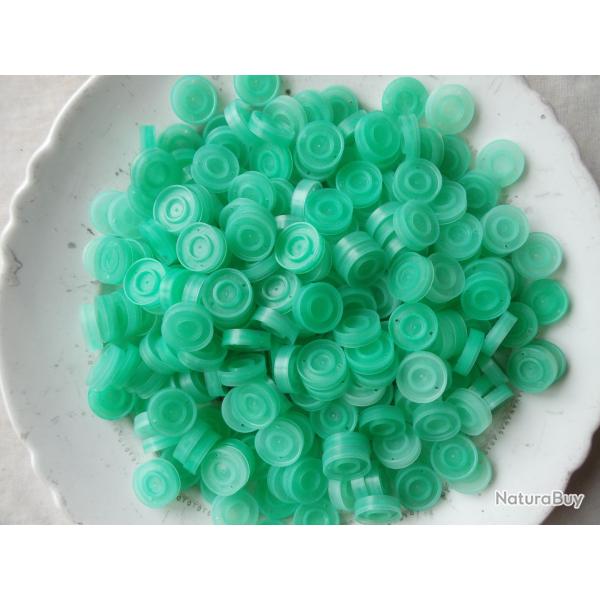 Lot de 100 obturateurs plastique en calibre 16.