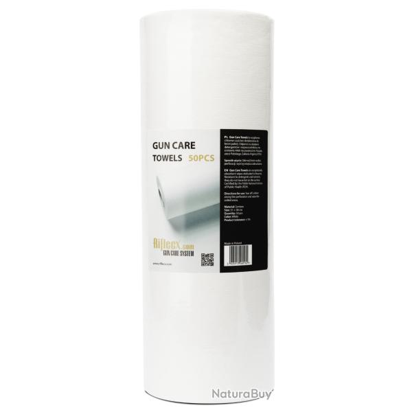 Lingettes d'entretien pour armes � feu RIFLECX (50 unit�s)
