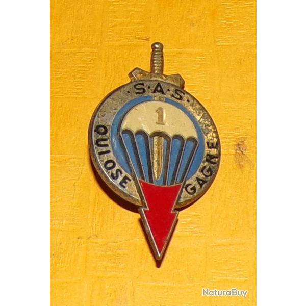 1� R�giment Parachutiste d'Infanterie de Marine, relief, 2 pontets , FABRICANT DELSART SENS  ,  HOMO