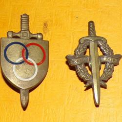 LOT DE 2 ECOLES , FABRICANT DRAGO PARIS    ,  HOMOLOGATION SANS  ,  ETAT VOIR PHOTOS .  POUR TOUT RE