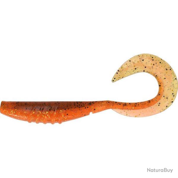 Leurre Souple Megabass X-Layer Curly 125mm Tinsel Orange