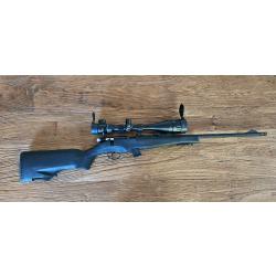 Pack Hatsan Escort 22lr avec lunette de qualit&eacute;. Excellente pr&eacute;cision.