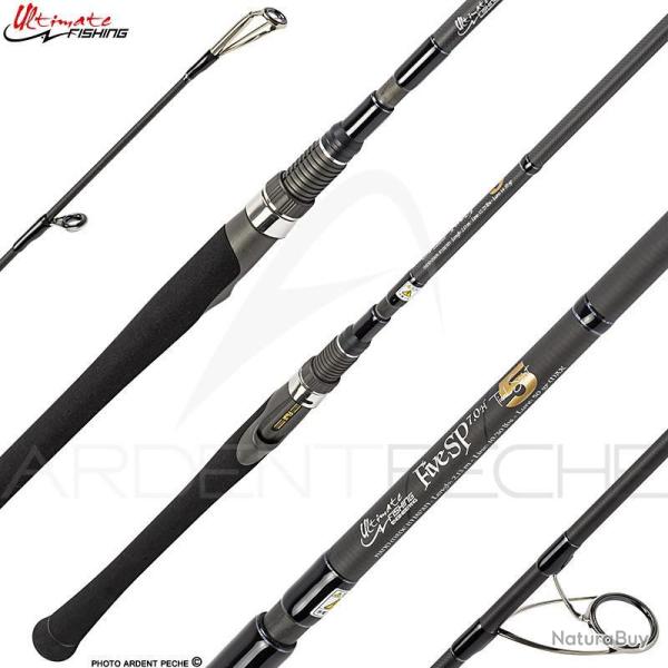 Ench�re � 1� ! Canne spinning ULTIMATE FISHING Five spin 7.0 H Tidal spirit