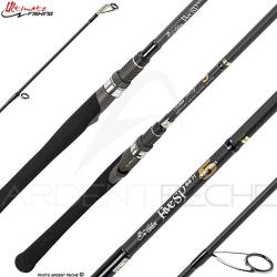 Ench&egrave;re &agrave; 1� ! Canne spinning ULTIMATE FISHING Five spin SP 65 M Good vibes