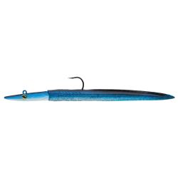 Leurre Souple Sakura Majikeel Combo 130 18g 13cm 013 - CLEAR BLUE & HOLOGRAPH.