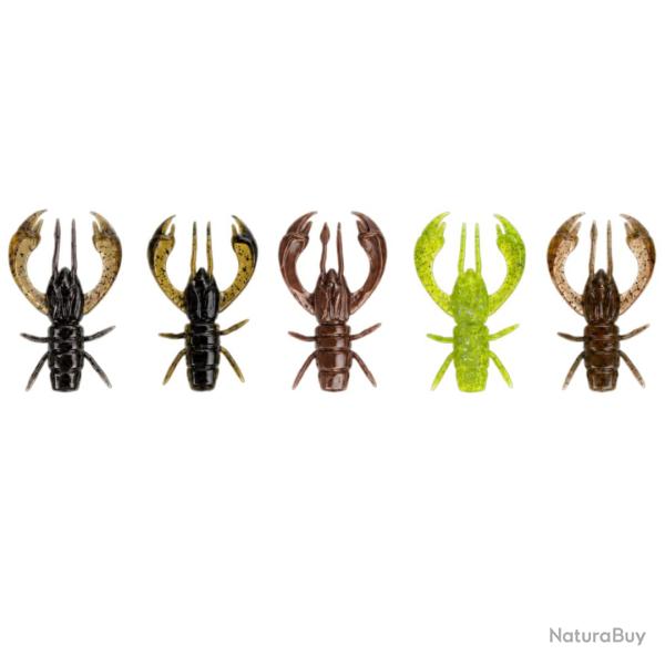 Pack Multi Colors Fish Up RealCraw 012�2, 043�2, 045�2, 050�2, 055�2 3,75
