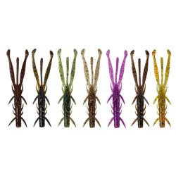 Pack Multi Colors Fish Up Shrimp 012-042-043-045-050-057-074 9,15cm