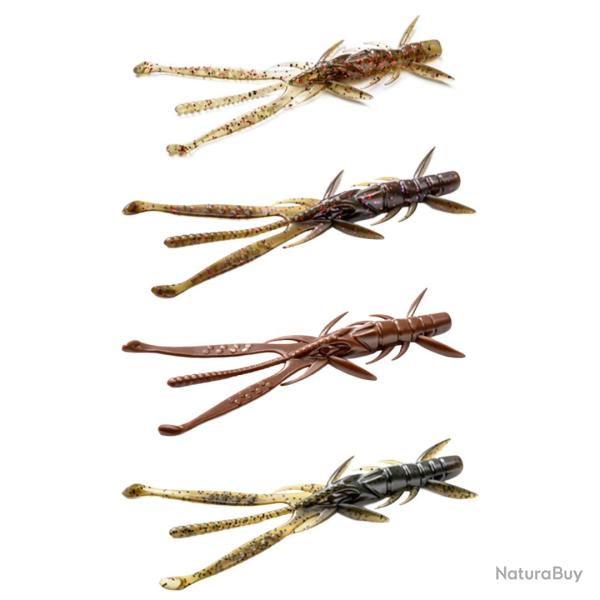 Pack Multi Colors Fish Up Shrimp 7,5cm 012�2, 043�2, 045�2, 050�2, 055�1