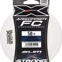 Fluorocarbone X Braid X021 FC Absorber Slim Strong 30m 30m 77Lb
