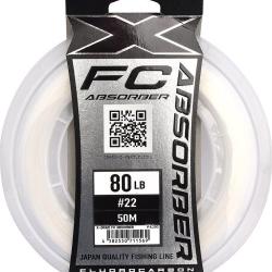 Fluorocarbone X Braid X023 FC Absorber 50m 50m 80Lb