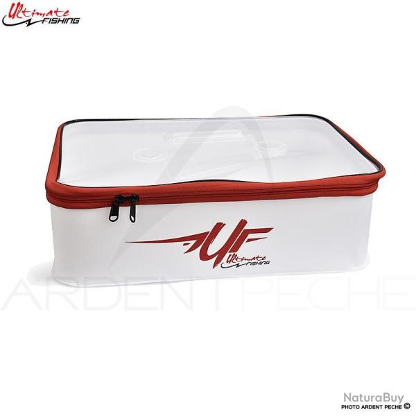 Ench�re � 1� ! Bakkan ULTIMATE FISHING Bag UF case Blanc 2023