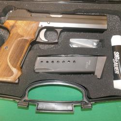 Pistolet SIG P 210 LEGEND v&eacute;ritable fabrication allemande en 9X19mm