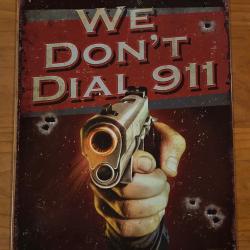 Plaque publicitaire COLT 1911