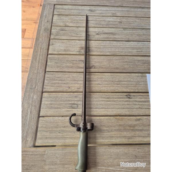 BA�ONNETTE FRAN�AISE MOD�LE 1886 ROSALIE