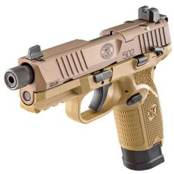 Pistolet FN HERSTAL 502 Tactical FDE cal.22Lr