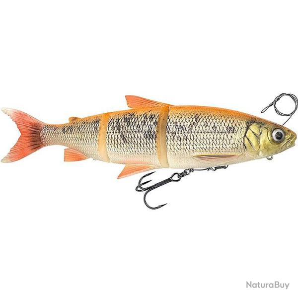 Leurre souple SAVAGE GEAR 3D line thru whitefish 17cm Golden albino