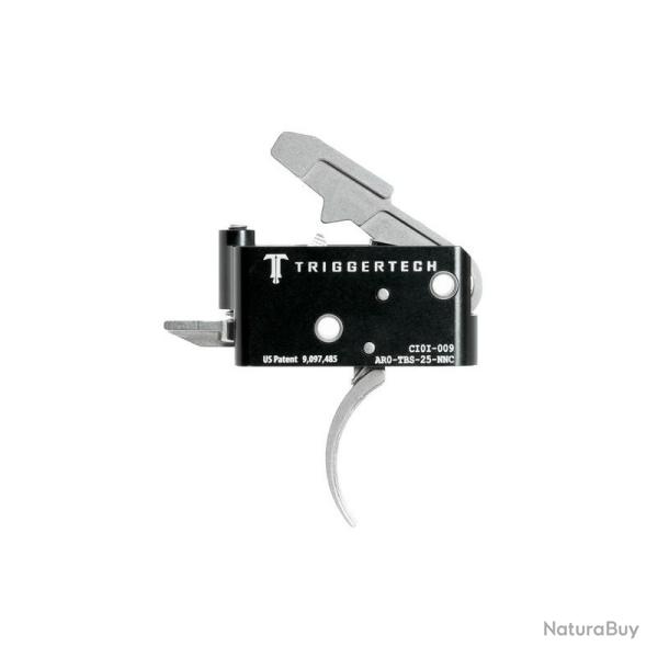 Triggertech - Bloc d�tent� Adaptable Curved Stainless Steel pour AR15