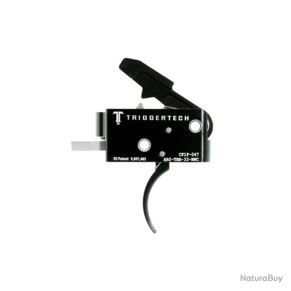 Triggertech - Bloc d�tent� Competitive Curved noire pour AR15