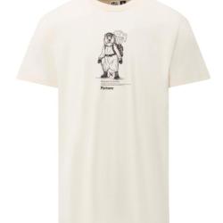 Tee Shirt en Coton Homme Picture "D&S BEEAR TEE" M Blanc