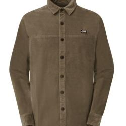 Chemise Manches Longues Homme Picture "GRAFTONS SHIRT" 2XL Marron