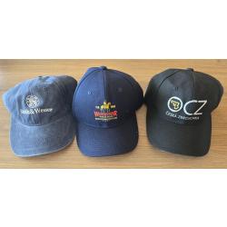 casquette lot de 3 : Winchester-CZ-Smith&Wesson