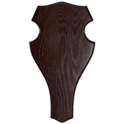 Ecusson noir pour cerf 43x22 noir