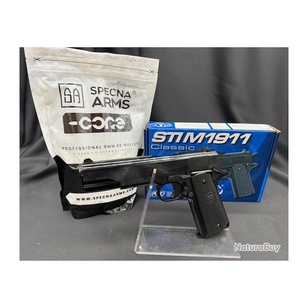 PACK PR�T A TIRER PISTOLET 6MM STI 1911 RESSORT