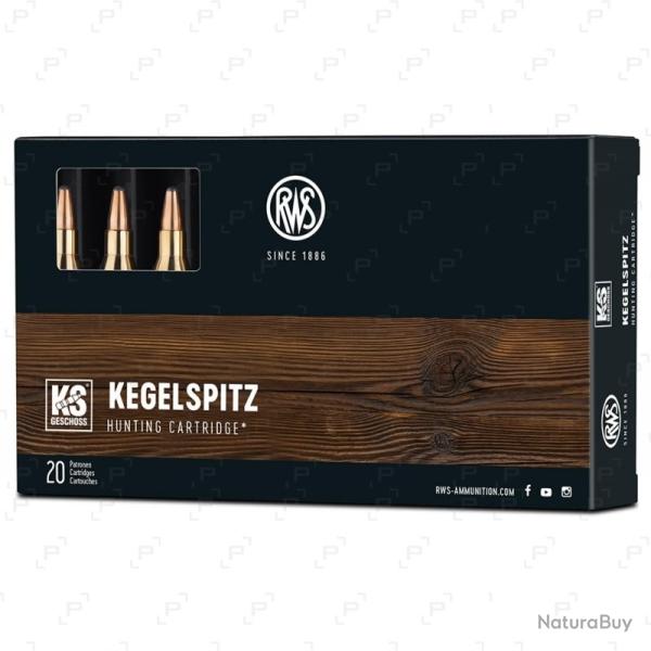 LOT DE 2 BOITES DE BALLES  RWS KS 150GR CAL 30 06