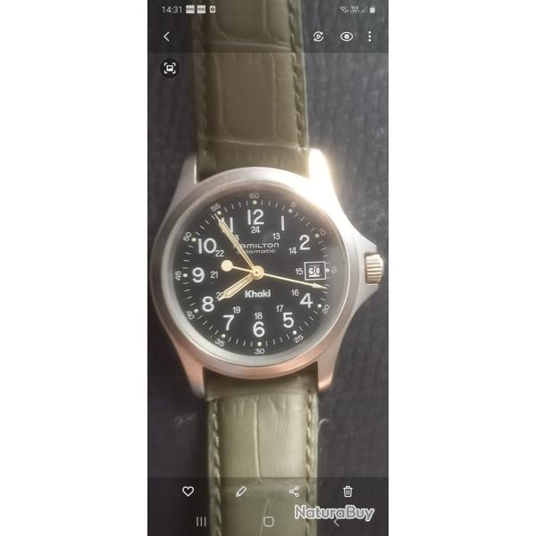 MONTRE HAMILTON  " Khaki Automatic "
