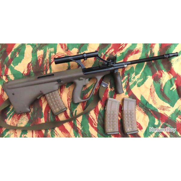 Carabine semi-automatique Steyr AUG calibre 222 Remington